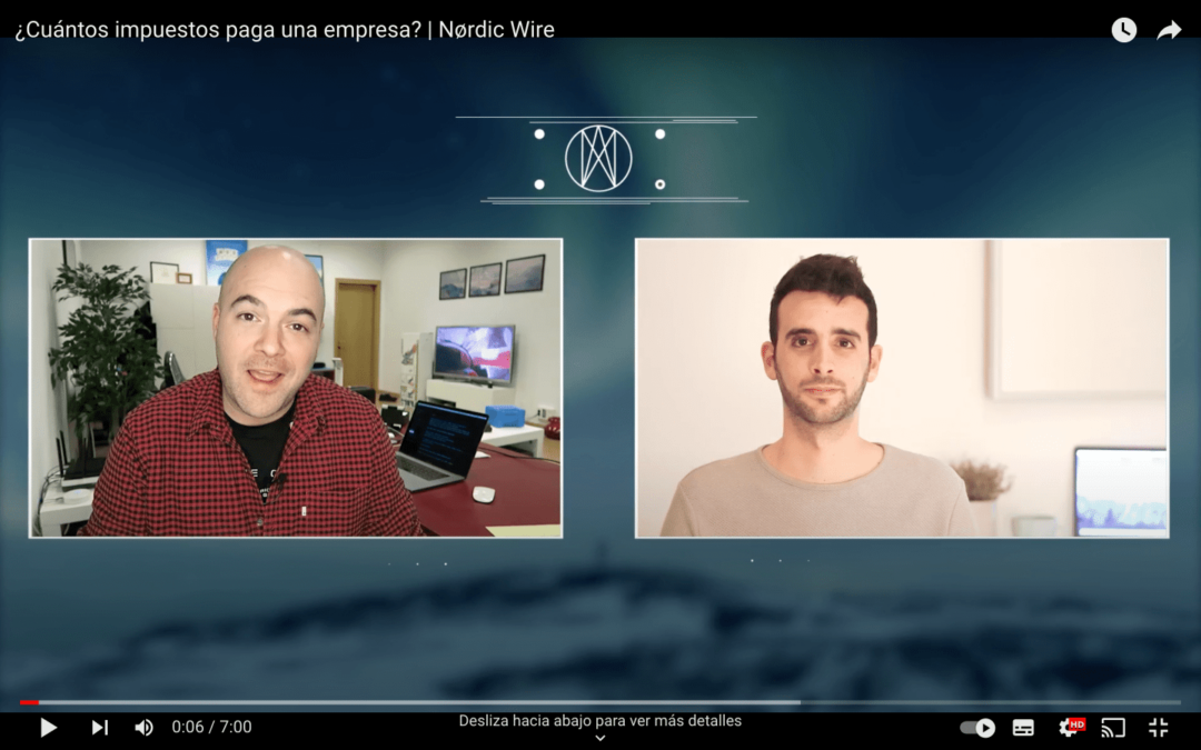 Colaboración con Nordic Wire en un vídeo sobre Impuestos